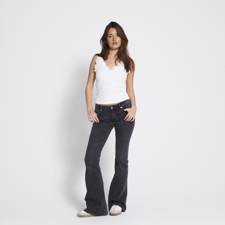 Lace tank top "Linnie" Off white